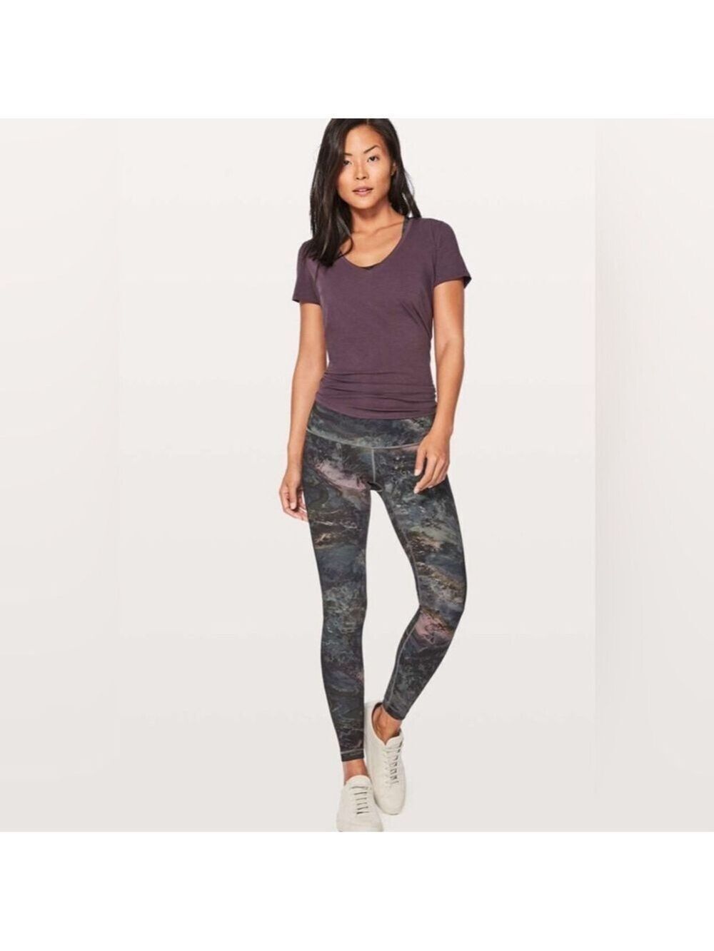 Lululemon Wunder Under Low-Rise Tight Full-On Luxtreme 28" Radiant-Multi Size 8